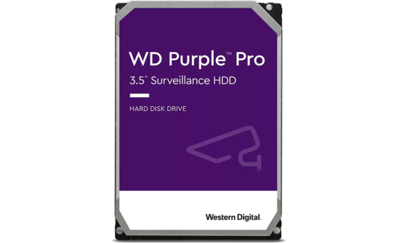 Western Digital HDD SATA-III  8Тb Purple Pro WD8001PURP, 7200 rpm, 256MB buffer (DV&NVR + AI)