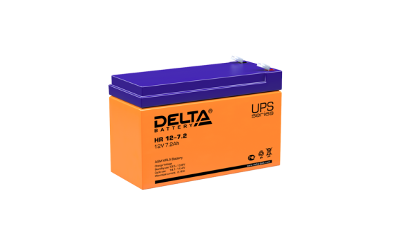 Батарея ИБП Delta HR 12-7.2