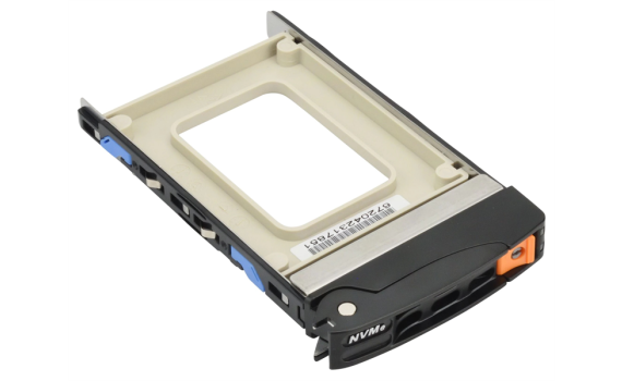 Supermicro MCP-220-00167-0B Gen 3 2.5-inch Tool-less NVMe drive tray (clip design),RoHS