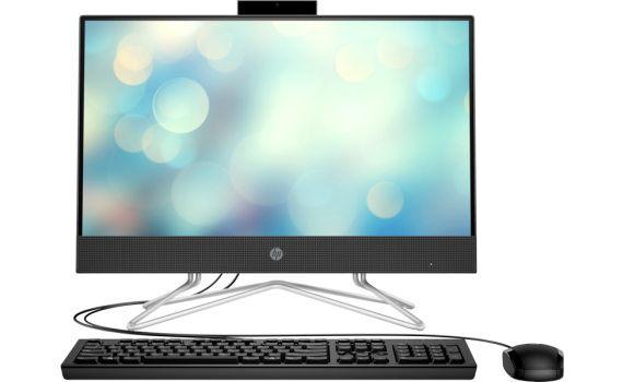 HP 22-dd2003ci NT 21.5" FHD(1920x1080) Pentium J5040, 4GB DDR4 2400 (1x4GB), SSD 256Gb, Intel Internal Graphics, noDVD, kbd&mouse wired, HD Webcam, Jet Black, FreeDos, 1Y Wty