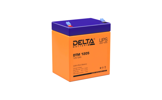 Аккумуляторная батарея Delta DTM 1205 (12V / 5Ah)