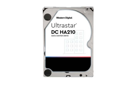 Western Digital Ultrastar DC HA210 HDD 3.5" SATA 2Тb, 7200rpm, 128MB buffer, 512n (1W10025), 1 year