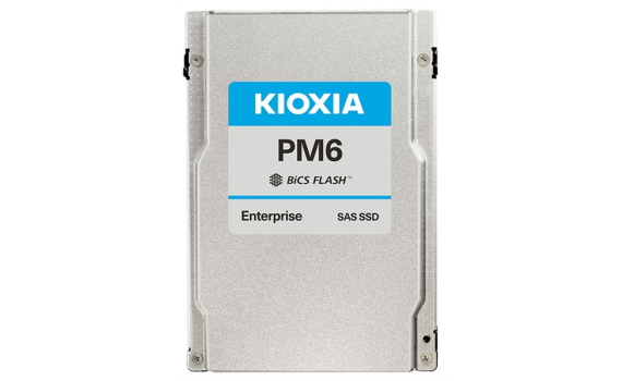 KIOXIA Enterprise SSD 7680GB 2,5" 15mm (SFF), SAS 24Gbit/s, Read Intensive, R4150/W3700MB/s, IOPS(R4K) 595K/155K, MTTF 2,5M, 1 DWPD, TLC (BiCS Flash™), 5 years wty