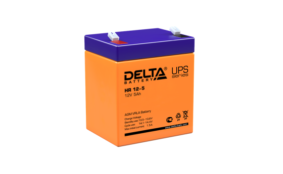 Delta Аккумуляторная батарея HR 12-5 (12V/5Ah)